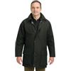 Game Technical Apparel Giacca antipioggia in cotone trapuntato imbottito e cotone cerato Olive Medium