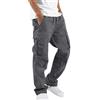 Volemo Pantaloni Cargo Uomo Larghi Elasticizzati Pantalone Tuta Elastico in Vita Tattici Sportivi Joggers Trekking Pantaloni