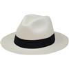 Tumia LAC - Cappello Panama Uomo e Donna, Fedora Paglia Toquilla Ecuador Fatto a Mano | Regolabile e Ripiegabile Cappello Estivo con Nastro - 59cm
