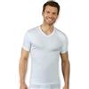 VP PINUCCIO VENEGONI Set 2 Maglietta Scollo a V Uomo in Cotone Filo di Scozia | Maglietta Intima Uomo Bianca Manica Corta | T Shirt Intimo da Uomo | Made in Italy