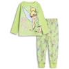 Disney Pigiama a Maniche Lunghe e Gambe Lunghe per Bambine di Trilli | Stampa ispiratrice Fede, Fiducia e Polvere di Fata | Abbigliamento da Notte e da casa per Bambini | Merchandising