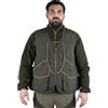 fratelliditalia.org Smanicato panciotto gilet caccia verde uomo tasche inserti arancio cacciatora canvas