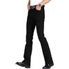 PHJTOMK Jeans da uomo con fondo a campana anni '60 anni '70 pantaloni retrò slim fit svasati pantaloni in denim pantaloni a campana pantaloni elasticizzati jeans party casual