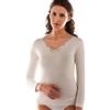 Liabel 3 Camiciola Donna m/l Lana/Cotone Art.5321/1046