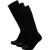 Ciocca Calze Lunghe Uomo Termiche in Pile 3 o 6 Paia Calde Morbide Pesanti Invernali Nero Blu Fantasia per Sport e Lavoro Outdoor [813_020_11_3]
