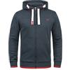 !Solid Solid BenjaminZip Felpa con Cappuccio Giacca Tuta da Uomo con Cappuccio Stampa, Taglia:M, Colore:Insignia Blue Melange (8991)