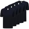 MISEMIYA T Shirt - Mz-5-ts150 T-Shirt Unisex - Adulto (Pacco da 5)