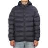 HomKuch Giacche tamponate imbottite da uomo cappuccio rimovibile impermeabile Cappotto invernale casual