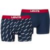 Levi's Boxer, Biancheria intima Uomo, Blu/Bianco/Rosso, M