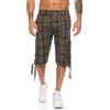 Kendindza Collection Kendindza Uomo Pantaloni Corti Pantaloncini da Tempo Bermuda Cargo Short-s M - 4XL (Verde (302), XXXXL)