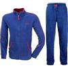 Moda Egidio Navigare Tuta-Pigiama in Pile Polar Fleece con Zip per Uomo (IT, Numero, 50, Regular, Regular, 731 Oceano)