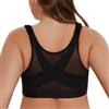 MELENECA Reggiseno posturale con Supporto per la Schiena da Donna con Chiusura Frontale Senza Fili Post Intervento Chirurgico