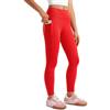 CRZ YOGA Ragazza Butterluxe Leggings con Tasches Rosso Profondo L