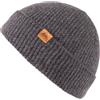 TOP-EX 100% lana merino Fisherman Beanie uomo e donna, maglia elasticizzata, caldo berretto invernale per attività all'aperto, M-XXL, grigio cemento, Medium-Large
