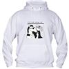 Vestin Felpa Uomo con Cappuccio Basic Top qualità Top vestibilità - Escape from LA - Divertente Humor Made in Italy