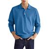 Kobilee Maglietta Uomo Manica Lunga Taglie Forti Basic Maglietta Caldo Pesanti da Lavoro Polo Casual Cotone T Shirt Vintage Firmate T-Shirt Invernale Sportiva