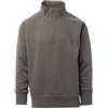 SADISRLS Payper Carson Felpa da Uomo Mezza Zip Intera Cotone e Poliestere Garzata 260 gr per Autunno Inverno Lavoro Casual (IT, Testo, M, Regular, Regular, Smoke)
