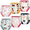 FLYISH DIRECT Mutandine Apprendimento per Bambino per Ragazzi Mutandine di Apprendimento Pantaloni da vasino per Bambini Cotone Assorbente Confezione da 6, 6T/6 Anni