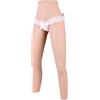 YEEFAIRY Intimo Contour in Silicone per Crossdresser Pantaloni Lungi Realistici Aspect Femminile Artificiale Funzionalità per Transgender MTF Cosplay e Cross Dressing (Pelle Media, Taglia M)