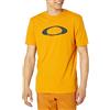 Oakley Bold ellisse T-Shirt, Blackout/Amber Yellow, M Unisex-Adulto