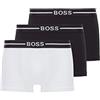 BOSS HUGO Trunk 3p Boss Co/El Boxer a pantaloncino, Uomo, Nero (Black 001), S