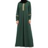 Generico Abito da Preghiera Musulmano Abaya Elegante E Casual da Donna Stile Tradizionale Islamico di Dubai Stile Etnico Abito da Preghiera alla Moda, Ampio E Chic per Il Ramadan