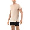 ALBERT KREUZ Maglietta Intima Invisibile Lana Merino esente da mulesing Maniche Corte Scollo Rotondo in Color Carne/Beige, Taglia XXL