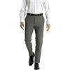 Calvin Klein Pantaloni Eleganti Elasticizzati da Uomo | Pantaloni da Tuta da Uomo | Pantaloni da Abito Ultra Affusolati, Tessuto Resistente alle Pieghe, Traspirante | Grigio 34/34, Grigio, 34W x 34L