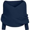 Asudaro Donna Autunno e Inverno Caldo Lana a Maglia Sciarpa Scialle Mantella Mantellina con Maniche Lunghe Crochet Sciarpe lavorate a Maglia Scialli