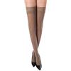 WOOTI TIGHTS autoreggente in lana merinos CARBONARA 100 den, S-M NOISETTE, morbida e coprente, calza calda adatta per la stagione invernale