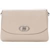 LIU JO Borsa cartella donna, comoda, pratica e capiente con chiusura patta. Dispone di tre ampi scomparti, tasche interne di cui una con zip. Presenta manico removibile metallico a catena color argent