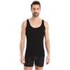 FINN Maglietta Intima Business Uomo Senza Maniche - Maglia Sottogiacca in Originale Tessuto Lenzing® Modal - La Canottiera Perfetta sotto Camicia e Abito Nero S