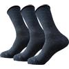 ULLMYS Calzini da donna in lana merino - Spessore normale con 98% fibre naturali, di cui 80% lana merino e bordo aperto per un comfort ottimale, in Europa, grigio, 39-42