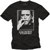 MAKAYA Find What You Love - Maglietta Uomo T-Shirt Charles Bukowski Nera XXXXXL