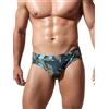 Arcweg Costume da Bagno Uomo con Pad Rimovibile e Coulisse Slip e Parigamba da Bagno Pantaloni Corti Elastico a Vita Bassa Nuoto L(EU)