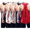 Boyzn Confezione da 3 canottiere da uomo, estive, senza maniche, traspiranti, per palestra, allenamento, palestra, bodybuilding, senza maniche