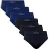 Liabel Slip Seamless Art. 020. Conf. 6pz. Blu e Nero XL