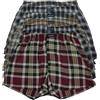 MioRalini 6 o 4 Boxer da Uomo, con e Senza Bottone, Realizzati in Morbido Cotone Controllato in Fantastici Colori, Taglia 4-10