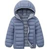 LSHDCER Cappotto Bambini Invernale Giacca Leggero Piumino Cotone Per Bambini Antivento Giacche Outwear Cappotti