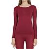 XIUsheUA Set di Biancheria Intima Termica da Donna Completo Intimo Termico Sottile da Donna, Primavera e Autunno, 2 Pezzi, Senza Cuciture, Completo Pigiama a Temperatura costante