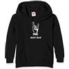 Settantallora - Felpa con Cappuccio Bambino J3751 Mega Mom Metal Rock Inspired