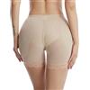 SEAUR Donna Senza Mutande Contenitive Cuciture Mutandine Push Up Glutei Pantaloncini Boxer Butt Lifter Enhancer Slip in Pizzo