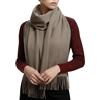 PFLife Sciarpa Donna Lana 200×70cm Tocco Cashmere Invernale Calda Morbida Oversize con Confezione Regalo Elegante Scialle