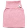 KNITAS Scaldacollo in maglia di cotone per bambini, sciarpa morbida e calda per bambini | sciarpa tubolare beige e rosa per età 0-10