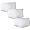 Hanes - Slip - Uomo Bianco Bianco