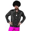 I LOVE FANCY DRESS LTD I LOVE FANCY DRESS Costume da discoteca da uomo anni '70 con volant, camicia funky stile febbre notturna con colletto grande e polsini - disponibile in 6 colori e 5 taglie