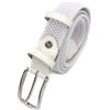 Navigare CINTURA UOMO e DONNA Cintura Uomo Senza Buchi, Modello Intrecciato Elasticizzato - Regolazione Continua E Comfort Quotidiano - Perfetta Per Look Casual.