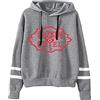LKY STAR Unisex Sweatshirt Hazbin Hotel Merch per Ragazzi Ragazze Felpa con Cappuccio Cartoon Casual Hoodie