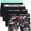 Jack & Jones, confezione da 4 boxer da uomo, in cotone, motivi misti, taglie S M L XL XXL #84 XL