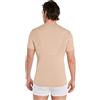 FINN Maglia Intima Anti-Sudore Uomo con Inserto sulla Schiena e Assorbenti Ascellari Contro Sudorazione Eccessiva - Canottiera con Protezione Contro Macchie di Sudore e Cattivo Odore Color Pelle XXL